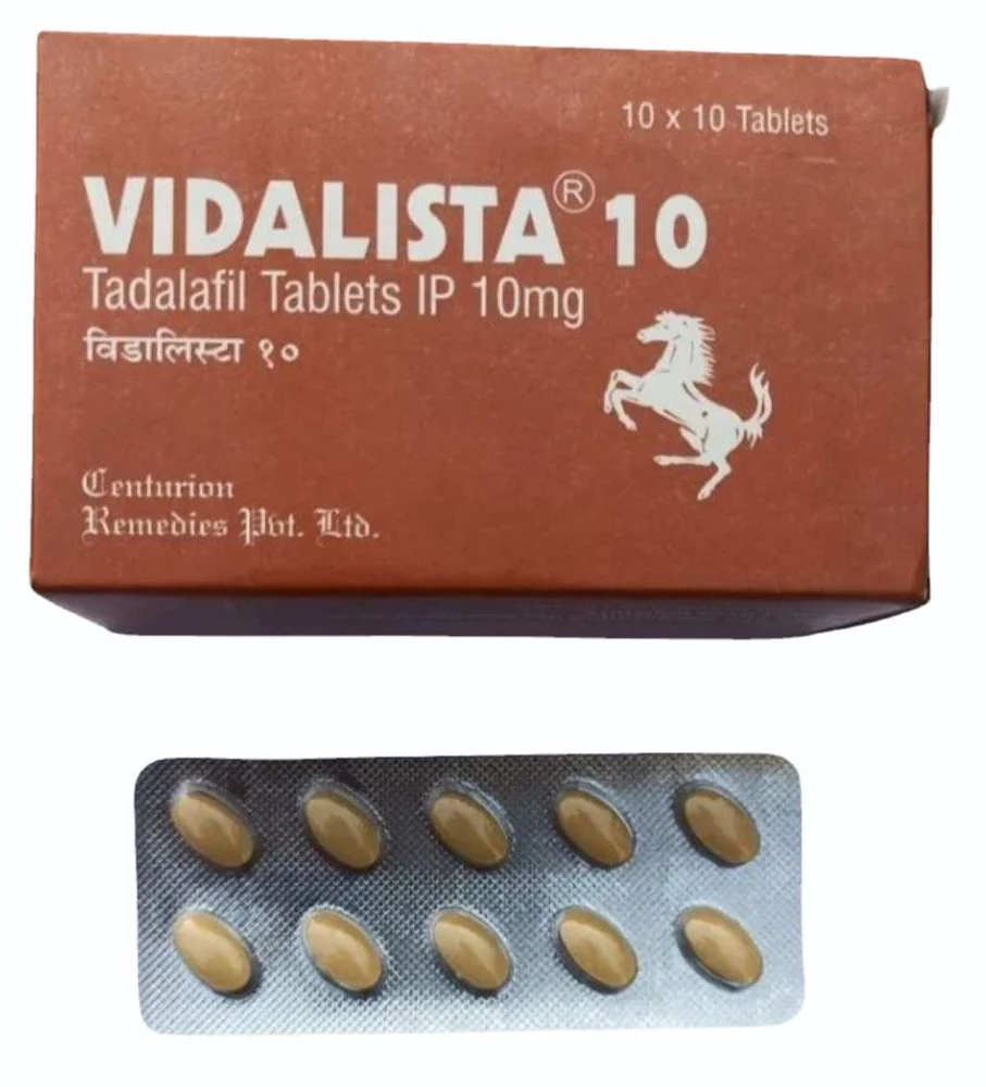 10mg Vidalista Tadalafil Tablets